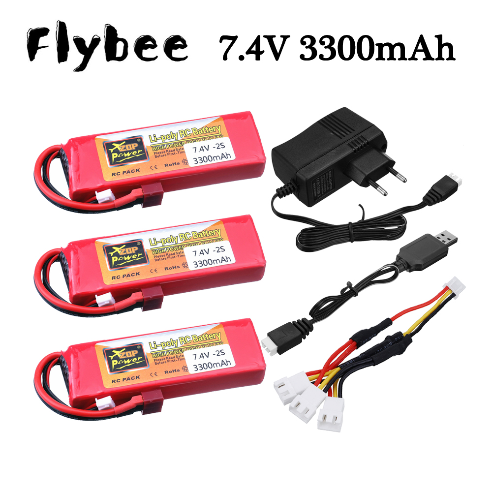 Rc Helicopter Charger - 2S 7.4V 3300mAh Lipo Battery Charger