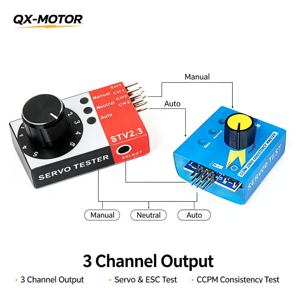 RC Servo Tester 3 Channel CCPM - огляд і ціна Rc Helicopter Remote Control