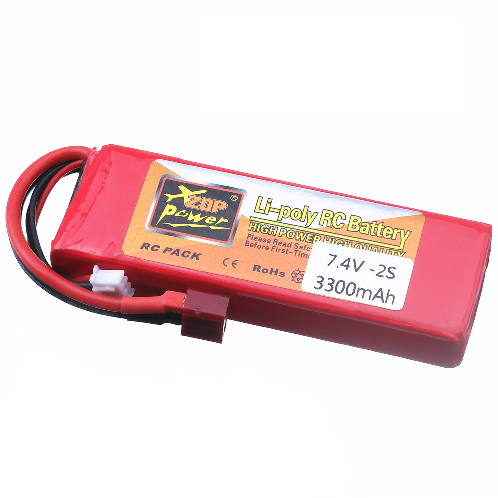 2S 7.4V 3300mAh Lipo Battery C - огляд і ціна Rc Helicopter Charger