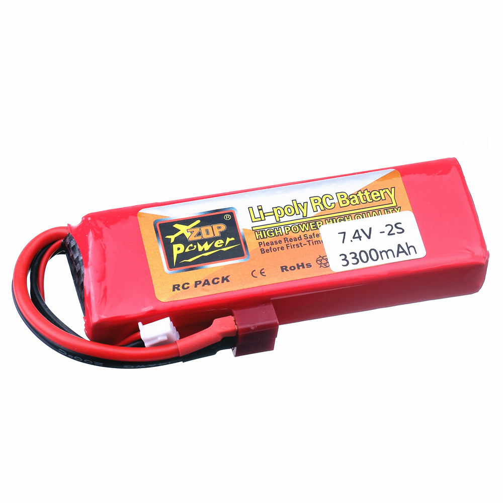 2S 7.4V 3300mAh Lipo Battery C - огляд і ціна Rc Helicopter Charger