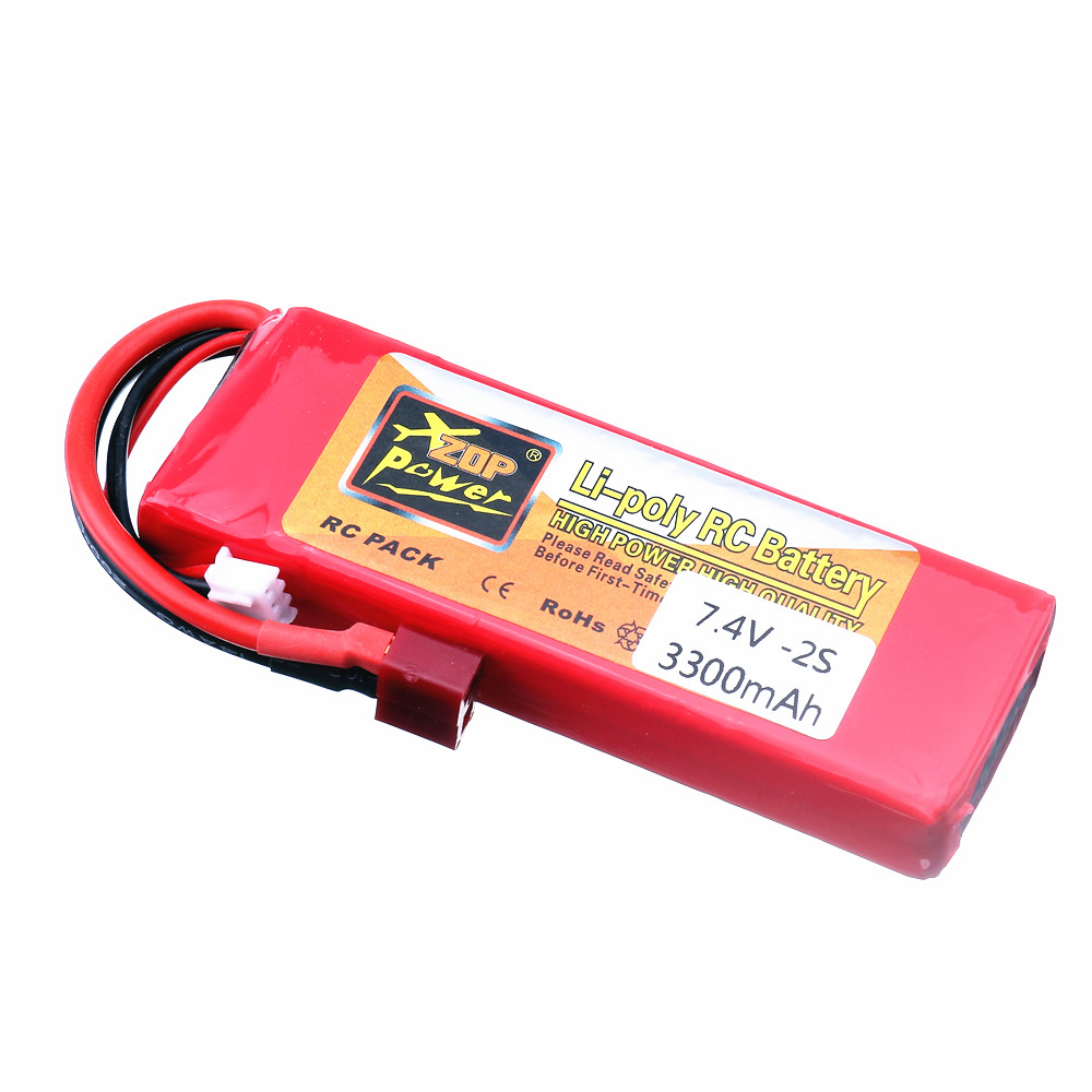 2S 7.4V 3300mAh Lipo Battery C - огляд і ціна Rc Helicopter Charger